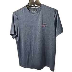 Vineyard Vines Boys Performance T-Shirt Blue Baseball Graphic Size L